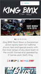 Mobile Screenshot of kingbmx.com